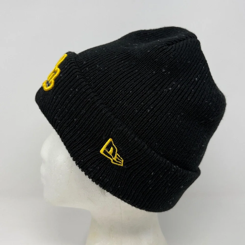 UCLA Bruins Black Knit‎ Beanie Hat New Era Embroidered Logo Wool Blend